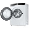 Skalbimo mašina Samsung WW80T504DAEAS7, 8kg, 1400 aps./min., A klasė, DI valdymas, garai, ekologinis burbulas, būgno valymas, skaitmeninis inverterinis variklis, Wifi, DI energija, išmanusis valdymas, balta
