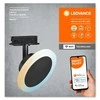 Ledvance Smart 6,5W šviestuvas į bėgelius SMART+, juodas, 3000-6500K, dimeriuojamas
