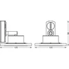 Ledvance Smart 6,5W šviestuvas į bėgelius SMART+, baltas, 3000-6500K, dimeriuojamas