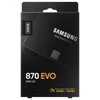 Kietasis vidinis diskas SSD SAMSUNG 870 EVO 250GB/SATA/ML/2,5/MZ-77E250B/EU