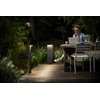 Stalp LED pentru iluminat exterior Philips Bustan, 2x4.5W (70W), 1000 lm, lumina neutra (4000K), dimabila, IP44, 770x220x90mm, Antracit