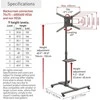 Laikiklis BARKAN SW411H 13"-83" TV, pakreipiamas, su lentyna
