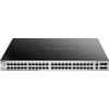 Šakotuvas D-LINK DGS-3130-54PS/E, 48 Gig L3 Stackable PoE Switch 2x10 Gig w/4xSFP+, Std Image | D-Link