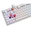 Klaviatūra Genesis Thor 404 balta RGB Outemu Peach Silent