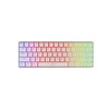 Klaviatūra Genesis Thor 660 G2 RGB balta Gateron Brown