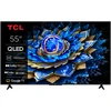 Televizorius TCL 4K QLED TV | 55T69C | 55 | Smart TV | Google TV | UHD | Juodas