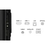 Televizorius TCL 4K QLED TV | 55T8C | 55 | Smart TV | Google TV | Juodas