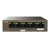Šakotuvas „Tenda TEG1105PD“ tinklo komutatorius Gigabit Ethernet (10/100/1000) Maitinimas per Ethernet (PoE) Rudas