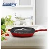 Cooking By Heinner TIGAIE GRILL FONTA 26.5X4.5 CM, Raudonas LINE, HEINNERIO GAMINAMA