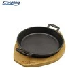 Cooking By Heinner Gryno ketaus serviravimo keptuvė su medine atrama, 20 cm skersmens, „Heinner“ gamina