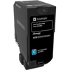 Lexmark CS72x žalsvai mėlyna standartinė našumo dažų kasetė | Lexmark 74C0S20 | CS720 žalsvai mėlynos spalvos standartinio našumo dažų kasetė | Kasetė | Žydra spalva