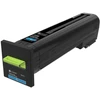 Lexmark CX825,860 Cyn Corp 22K kasetė | Lexmark 82K2XCE | „Lexmark“ – itin didelės našumo – žalsvai mėlyna – originali – dažų kasetė – LCCP, „Lexmark Corporate“ | Tonerio kasetė | Žydra spalva
