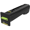 Lexmark CX825, 860 Yel Corp 22K kasetė | Lexmark 82K2XYE | Lexmark – itin didelės našumo – geltona – originali – dažų kasetė – LCCP, LRP, Lexmark Corporate | Tonerio kasetė | Geltona