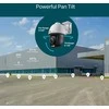 TP-LINK | Tinklo kamera | VIGI 4MP Outdoor ColorPro Night Vision Pan Tilt | Fiksuoto židinio objektyvas | Maitinimas per Ethernet (PoE)