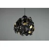 DELIGHT Trio Rl Leavy pakabinamas šviestuvas R10461932 pakabinamas šviestuvas 1x28W E27 juoda