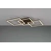 Lubinis šviestuvas Trio Lubinis LED šviestuvas REALITY Trail, 31W, 3000 K, 3550 lm, juodos sp., 52 x 52 x 7 cm