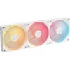 Corsair iCUE LINK LX120-R RGB PWM 3 vnt. pakuotė + šakotuvas, baltas CO-9051054-WW