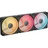 „Corsair iCUE LINK LX120-R RGB PWM“ 3 pakuočių rinkinys + šakotuvas CO-9051050-WW