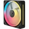 Corsair iCUE Link LX120-R RGB, PWM korpuso ventiliatorius – 120mm, juodos spalvos