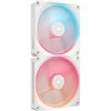 Corsair iCUE Link LX140-R RGB, PWM korpuso ventiliatorius, 2er Pack – 140mm, baltos spalvos