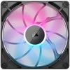 CORSAIR iCUE LINK RX140 MAX RGB PWM Fan – 2 vnt., 140mm, juodas