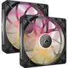 CORSAIR iCUE LINK RX140 MAX RGB PWM Fan – 2 vnt., 140mm, juodas