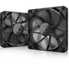 Corsair iCUE LINK RX140 Series, PWM korpuso ventiliatorius 2er Pack – 140mm, juodos spalvos