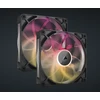 CORSAIR iCUE LINK RX140 MAX RGB PWM Fan – 2 vnt., 140mm, juodas