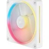 Baltas 140mm Corsair ventiliatorius su RGB žiedu