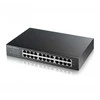 Šakotuvas ZYXEL GS1900-24 V2, 24-PORT GBE L2 SMART SWITCH, RACKMOUNT, FANLESS (5Y WARRANTY)