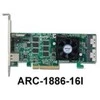 Kontrolierius Areca PCIE 4, 0 x 8 - 1 x Slim- SAS SFF- 8654 (ARC- 1886- 8I)