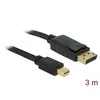 DELOCK Cable Displayport mini > Ekrano prievadas 3,0 m
