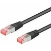 Wentronic Goobay CAT 6 patch kabelis, S/FTP (PiMF), juodas, 5 m - LSZH be halogenų, varis (68700)