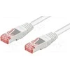 „Goobay GB CAT6“ tinklo kabelis, S/FTP, baltas, 0,5 m, LSZH
