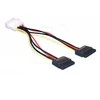 Wentronic Goobay Molex – SATA x2, 0,13 m, kelių stipinų (68524)
