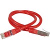 Goobay patchcord S / FTP, Cat6, 0.5m, raudona