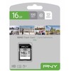 Atminties kortelė Tab PNY Elite Micro SDHC 16 GB klasė 10 UHL- / U1 A1 V10 (P- SD16GU1100EL- GE)