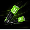 Green Cell 16 kartų įkraunamos baterijos AA R6 2600 mAh Ni-MH žalios spalvos elementų įkraunamos baterijos