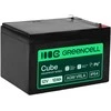 Green Cell Žalias Cell Greencell AGM VRLA 12V 12Ah nereikalaujanti priežiūros baterija kasos aparatams, žaislams, fotoaparatams (151x98.5x95mm)