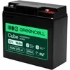 Green Cell Žalias Cell Greencell AGM VRLA 12 V 18 Ah nereikalaujanti priežiūros baterija kasos aparatams, žaislams, fotoaparatams (181 x 77 x 167 mm)