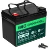 Green Cell Žalias Cell Žalias Cell Cube AGM VRLA IP54 12 V 33 Ah nereikalaujantis priežiūros akumuliatorius vejapjovėms, paspirtukams, valtims ir neįgaliųjų vežimėliams