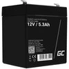 Green Cell Žalias Cell GREENCELL baterija AGM VRLA 12V 5.3Ah