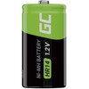 Žalias Cell Baterie Akumulatorki 4x C R14 HR14 Ni-MH 1.2V 4000mAh