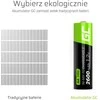 Žalias Cell Baterie Akumulatorki Paluszki 2x AA HR6 2600mAh
