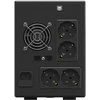 Green Cell Žalias Cell Avarinis maitinimo šaltinis UPS Greencell 2000VA 1200W PowerProof su LCD ekranu