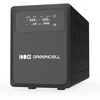Green Cell Žalias Cell Žalias Cell nepertraukiamo maitinimo šaltinis (UPS) 800 VA 500 W su LCD ekranu, PowerCore 12 V nuolatinės srovės