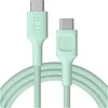 Green Cell Žalias Cell USB-C laidas 2m 100W Greencell PowerStream greito įkrovimo PD Mint Žalias