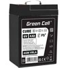 Green Cell Žalias Cell Žalias Cell Cube AGM VRLA IP54 6V 4Ah Nereikalaujantis priežiūros kasos aparato signalizacijos sistemos žaislų akumuliatorius