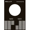 ACM Kvadratinis smiginio taikinio apvadas Bullet, 6 dalys, EVA putos, juodas