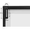 Bilaro Krepšinio lenta 152x90cm 10mm grūdintas stiklas, tvirtinimas kampuose